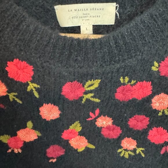 SEZANE ALPACA SWEATER DRESS SIZE 8 - Picture 4 of 6